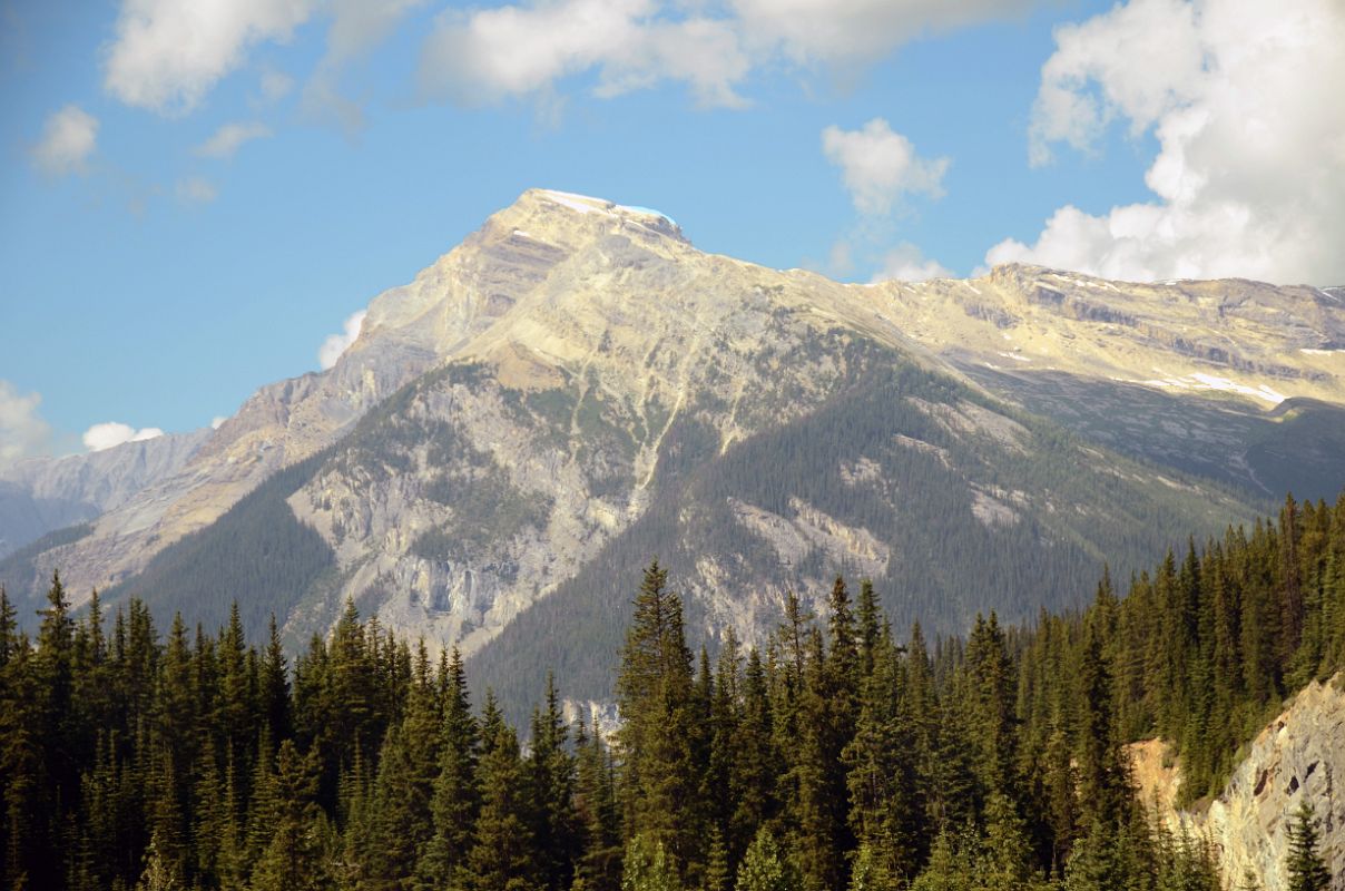 19 Mount Field From Spiral Tunnels On Trans Canada Highway In Yoho